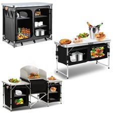 Campingküche Alu Windschutz