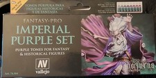 Vallejo, Imperial Purple Set, 8 x 17 ml,  Acryl Farben, 7 Flaschen unbenutzt 