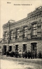 Ak Jelgava Mitau Lettland, Deutsches Soldatenheim I. - 4267197