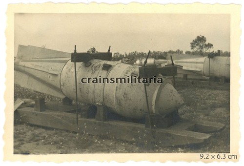 Orig foto dak fliegerbombe - foto,
