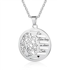 ID Stammbaum runder Anhänger