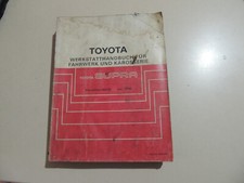 Werkstatt hand buch Wartung Reparatur anleitung  Toyota SUPRA MA70 1986