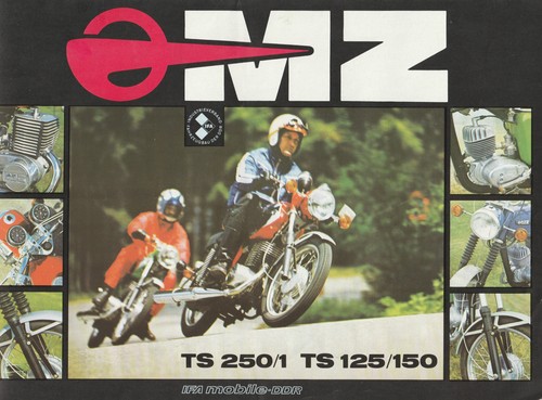 Ddr prospekt ifa motorrad mz - prospekt,
