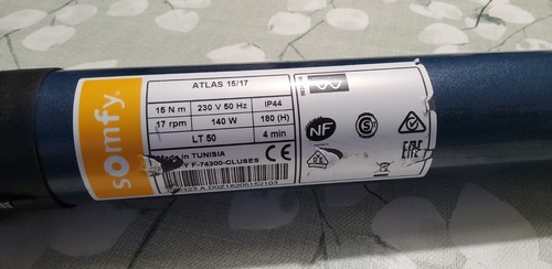 Somfy atlas 17 - sw, 60