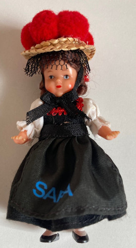 Kleine trachtenpuppe - kleine,