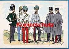 Uniformtafel - Oesterreich, Generalität  kaiserliche Armee 1855 - 1860 - Kredel