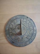 Antike Sonnenuhr 18.Jhd. Georgian Messing aus England