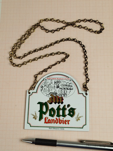 Brauerei bier emblem - -, schild