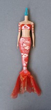 Meerjungfrau Mermaid Color Reveal Barbie Körper Body Rot Für puppe doll