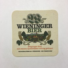 Bierdeckel "Wieninger" Mit