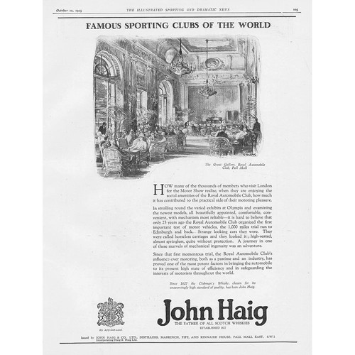 John haig scotch - whisky, royal
