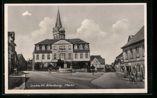 Ansichtskarte lucka kr - ansichtskarte,