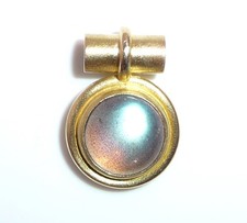 Anhänger 750 Gold Mondstein
