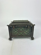 Antike Eisentruhe Schatulle