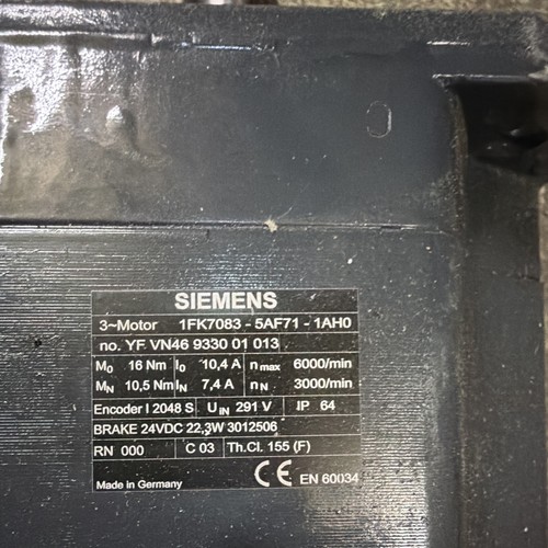 Siemens servomotor - 3~,