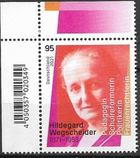 2021 Deutschland Mi. 3625 **MNH   150. Geburtstag von Hildegard Wegscheider
