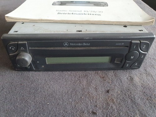 Original mercedes benz radio - original,