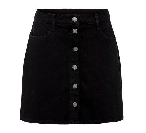 Damen jeansrock schwarz - damen, kurz