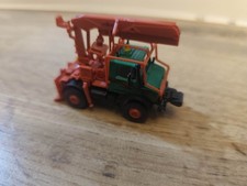 Kibri H0 1:87 Unimog Forst Kran Lkw Fahrzeug Sammlungsauflösung Gebaut