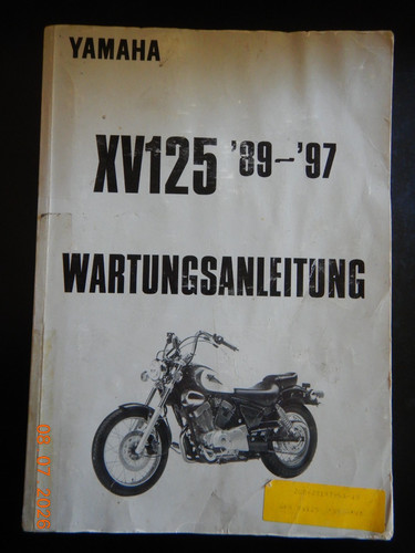 Wartungsanleitung yamaha - wartungsanleitung,