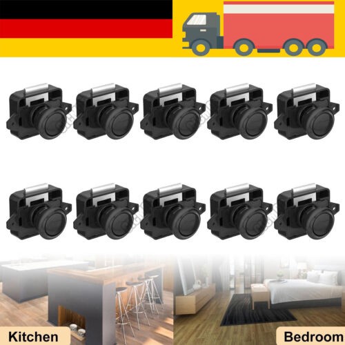 30x push lock möbelschloss - push,