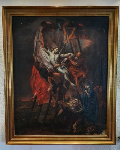 Antikes ölgemälde barock - Ölgemälde, 17