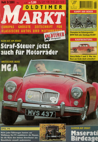 Oldtimer markt 2001 - oldtimer, bmw