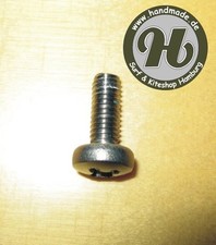 Kiteboard Kite Fußschlaufen Footstraps Finnen Fins Schraube Screw 1Stck M6 x 20