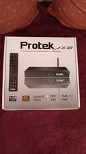 Protek X2 4K Twin UHD Sat - Schwarz, 2160p, E2 Linux HDTV, 2xDVB-S2