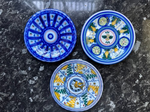 3er set vintage wandteller - 3er,