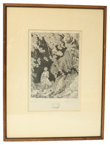 Alte ferdinand staeger grafik - staeger,