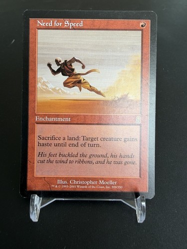 Mtg need for - need,