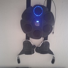 Bluetooth Elektro Boxmaschine mit Handschuhen Musik Box Maschine Wandmontage NEU