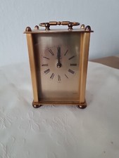  Royal Kaminuhr Tischuhr 80er Jahre MESSING Quartz 