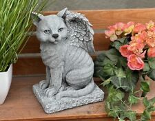 Steinfigur Katzenengel Katze