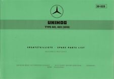 Unimog Ersatzteilliste Unimog Type 401, 402 (2010) - 204001002  (30025)
