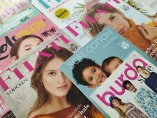 Burda Style Filati Stricken Häkeln Heft Anleitung Zeitschrift Schnittmuster Set