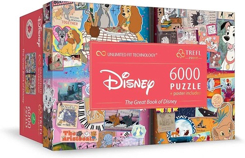 Disney puzzle 6000 - puzzle, teile