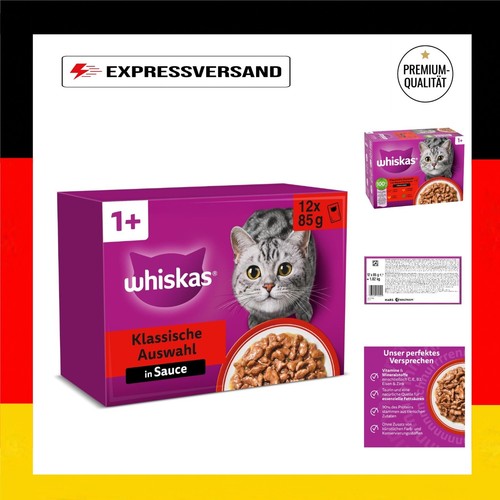 Whiskas katzennassfutter - whiskas,