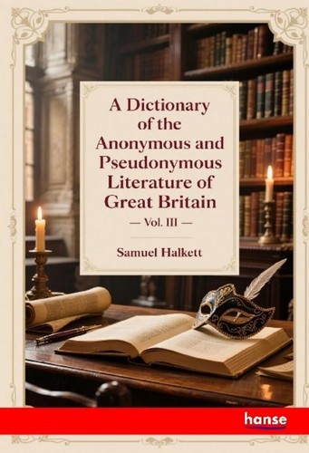 Dictionary the anonymous - of,