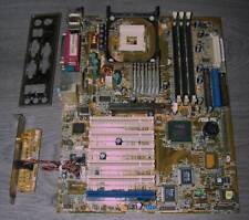 ASUS P4PE Mainboard S478 ATX inkl. I/O Slotblech + Zubehör Intel 845PE Chipset