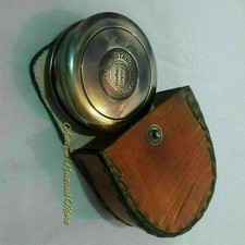 Taschenkompass aus Messing mit