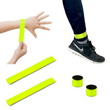 Reflektorbänder 2er Set Schnapparmband Klatscharmband Reflektierend Sicherheit