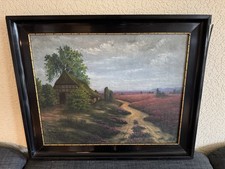 ÖLGEMÄLDE: Heidelandschaft