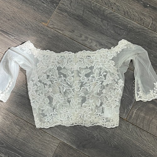 Damen spitzenbolero elfenbein - damen,