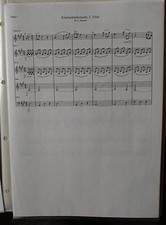 Adagio aus Mozarts Klarinettenkonzert - Noten für Schulorchester