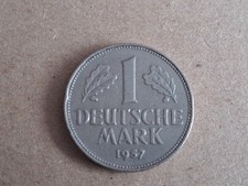 Münze 1 DM Deutsche Mark 1957