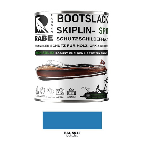 Bootslack high solid - solid, 1k