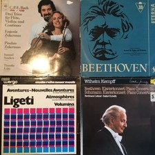 40 LPs KLASSIK Schallplatten Sammlung Plattensammlung Vinyl Beethoven Karajan