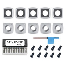 10x HM Wendeschneidplatten